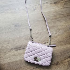 Nine West Light Purple Quilted Crossbody